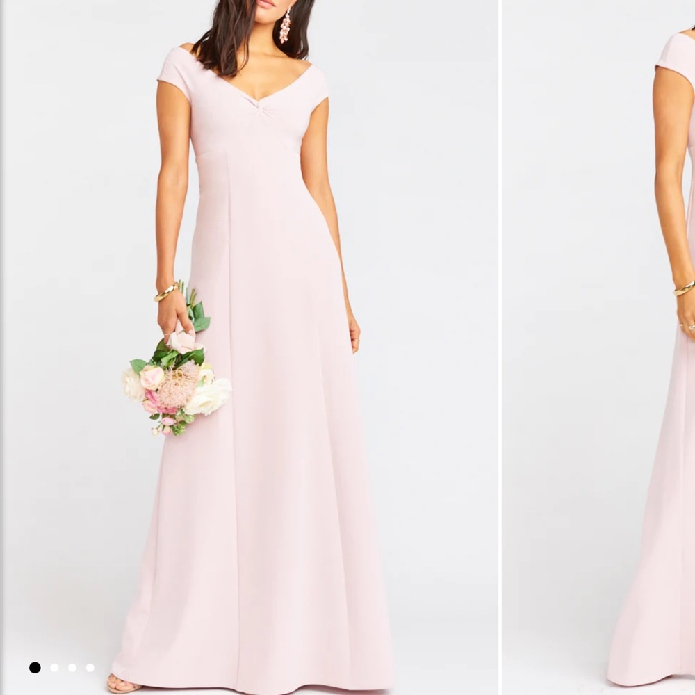 Show Me Your MuMu Vintage Rose Zurich Knot Gown